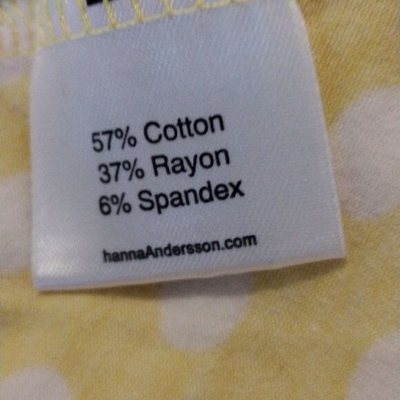 Hanna Andersson Yellow Polka Dot Dress - Picture 9 of 11